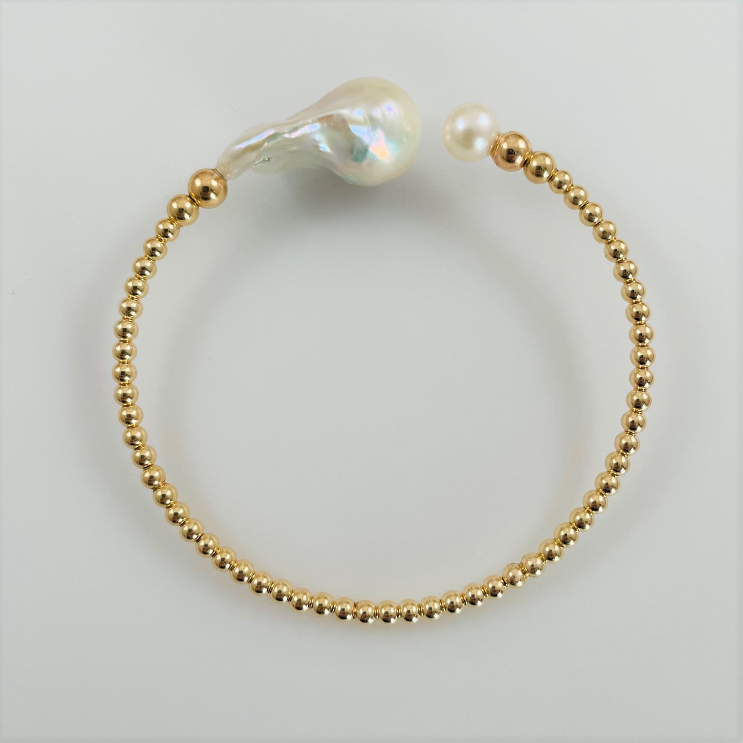 Roytil 4-5mm Pearl Bracelet Irregular Stone Jewelry Grey White Elegant  Natural Freshwater Pearl Bracelet Femme Wedding (Metal Color : Pink Necklace)  : Amazon.co.uk: Fashion