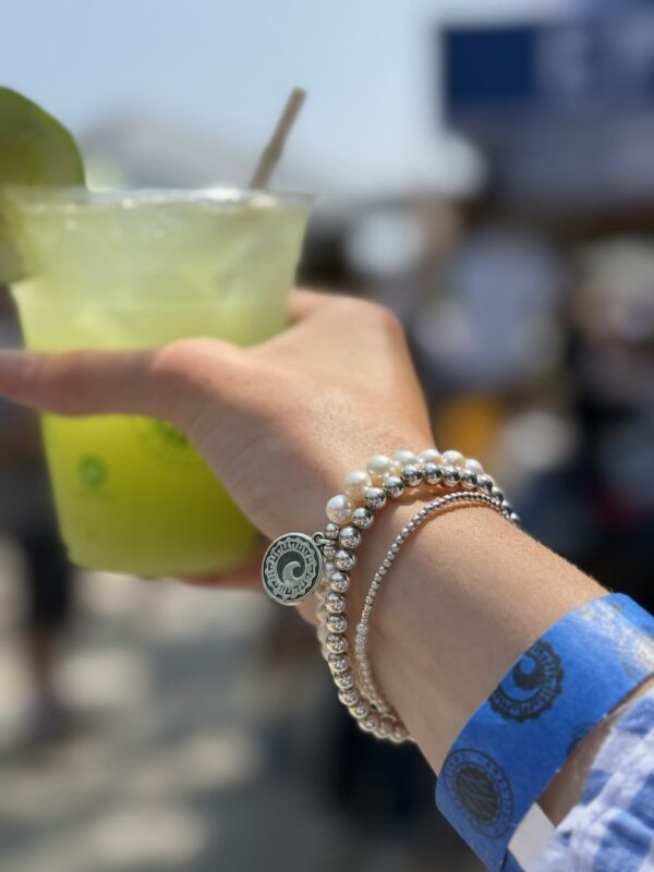 Cisco Pearl Bracelet with Charm